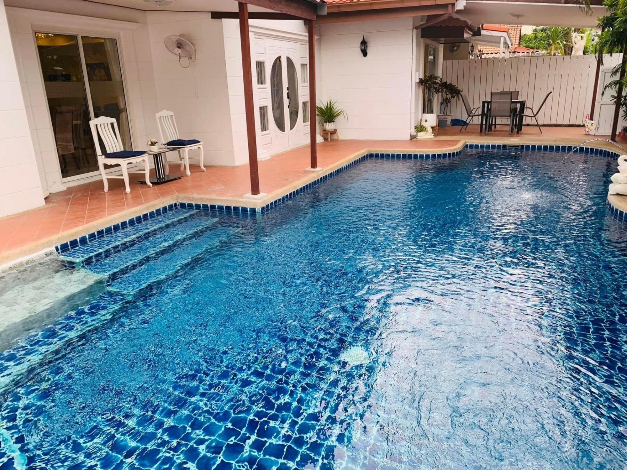 Pattaya Pool Villa39A 300 Mater To Beach Gate Exit Eksteriør bilde
