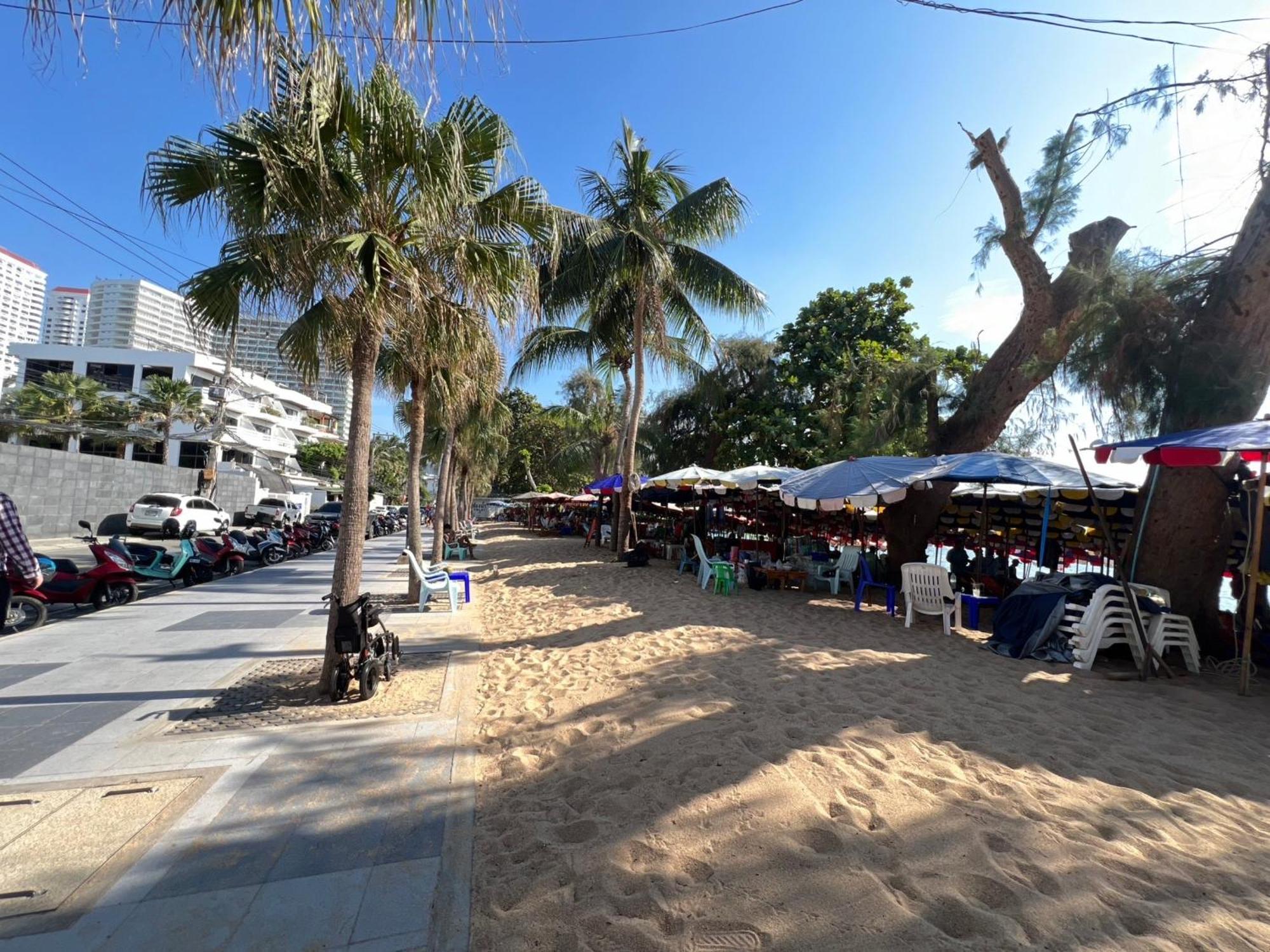 Pattaya Pool Villa39A 300 Mater To Beach Gate Exit Eksteriør bilde