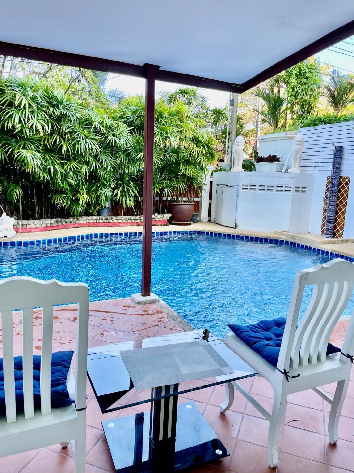 Pattaya Pool Villa39A 300 Mater To Beach Gate Exit Eksteriør bilde